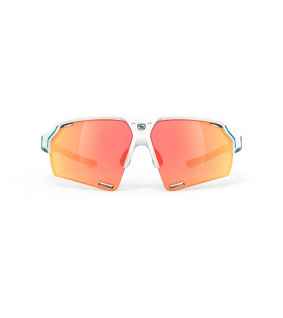 Слънчеви Очила Rudy Sunglasses Deltabeat White/Emerald Matte Multilaser Orange