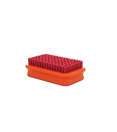 Swix Rectangular Fine Red Nylon Brush Oval