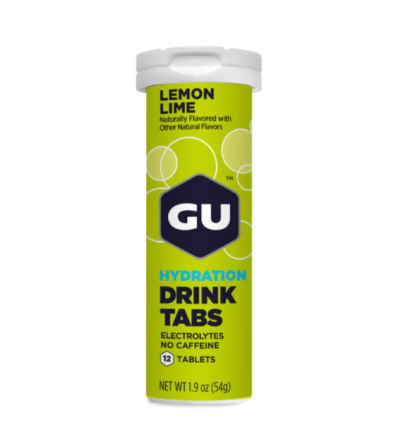 ТАБЛЕТКИ ХИДРАТИРАЩА НАПИТКА GU HYDRATION TABS LEMON-LIME