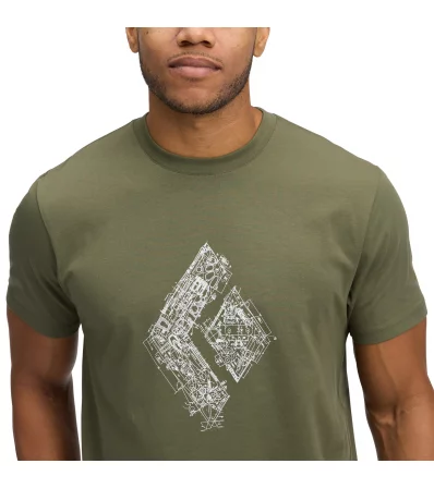 Black Diamond Engineered Diamond SS Tee M's