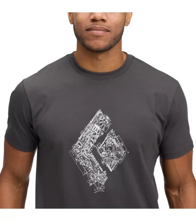 Black Diamond Engineered Diamond SS Tee M's