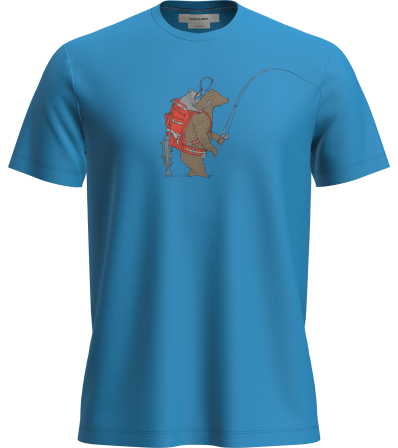 Icebreaker Merino 150 Tech Lite SS Tee Bear Catch M's