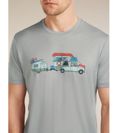 Icebreaker Merino 150 Tech Lite SS Tee Transportage M's