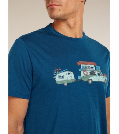 Icebreaker Merino 150 Tech Lite SS Tee Transportage M's