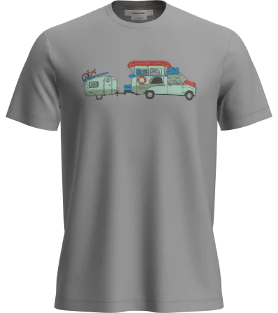 Тениска Icebreaker Merino 150 Tech Lite SS Tee Transportage M's