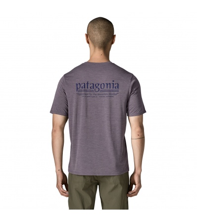 Тениска Patagonia Capilene Cool Daily Shirt - Hut Tripper Ms