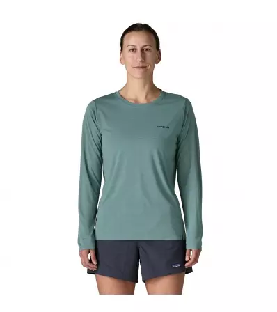 Patagonia Long Sleeved Capilene Cool Daily Shirt - Boardshort Logo W's