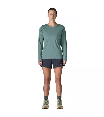 Patagonia Long Sleeved Capilene Cool Daily Shirt - Boardshort Logo W's