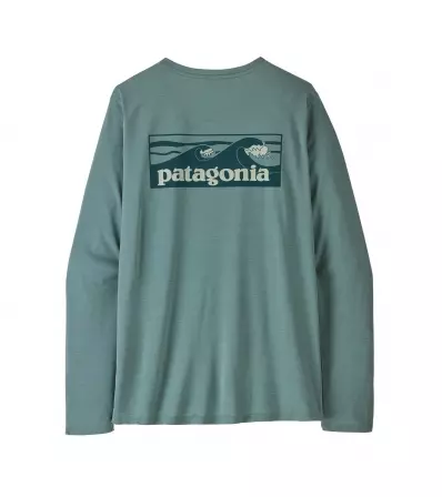 Patagonia Long Sleeved Capilene Cool Daily Shirt - Boardshort Logo W's