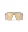 Rudy Sunglasses Spinshield White Matte Multilaser Gold