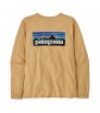 T-shirt Patagonia Long-Sleeved P-6 Logo Responsibili-Tee W's Winter 2025