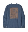 Блуза Patagonia Long-Sleeved Strataspire Responsibili-Tee Winter 2025