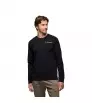 Black Diamond Heritage Wordmark Long Sleeve Tee M's Winter 2025