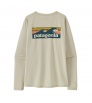 Patagonia Long Sleeved Capilene Cool Daily Shirt - Boardshort Logo W's