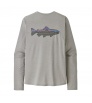 Patagonia Long-Sleeved Capilene Cool Sun Shirt - Fitz Roy Trout 40+ UPF M's