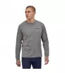 Bluse Patagonia Long-Sleeved P-6 Logo Responsibili-Tee M's