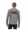 Bluse Patagonia Long-Sleeved P-6 Logo Responsibili-Tee M's