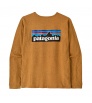 T-shirt Patagonia Long-Sleeved P-6 Logo Responsibili-Tee W's