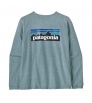 T-shirt Patagonia Long-Sleeved P-6 Logo Responsibili-Tee W's