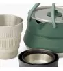 Sea To Summit Detour Stainless Steel Collapsible Kettle Cook Set 1.6l - 3 piece
