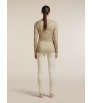 Icebreaker Merino 200 Oasis Long Sleeve Crewe Moss Bloom AOP W's