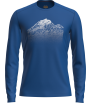 Icebreaker Merino 200 Oasis Long Sleeve Crewe Rising Light M's