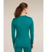 Мерино Блуза Icebreaker Merino 200 Oasis Long Sleeve Crewe Tidal Teal W's