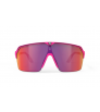 Rudy Project Spinshield Air Pink Fluo/Black Matte Multilaser Red