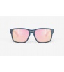 Rudy Sunglasses Spinair 57 Metal Night Matte - Multilaser Rose Gold
