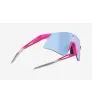 Rudy Project Sunglasses Astral Pink Fluo Faded White Matte - Multilaser Ice