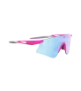 Rudy Project Sunglasses Astral Pink Fluo Faded White Matte - Multilaser Ice