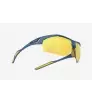 Rudy Project Sunglasses Sydus Pacific Blue Matte - Multilaser Yellow