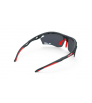 Rudy Propulse Charcoal Matte Multi Laser Red