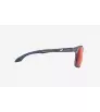 Rudy Sunglasses Lightflow A Ice Blue Metal Matte- Multilaser Red