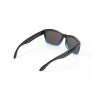 Rudy Sunglasses Spinhawk Multilaser Ice Black Fade Crystal Azur Gloss