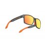 Rudy Sunglasses Spinair 57 Multilaser Orange Frozen Ash