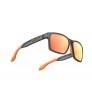 Rudy Sunglasses Spinair 57 Multilaser Orange Frozen Ash