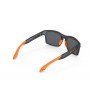 Rudy Sunglasses Spinair 57 Multilaser Orange Frozen Ash