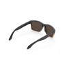 Sunglasses Rudy Spinair 57 Multilaser Gold Black Fade Bronze Matte