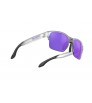 Rudy Sunglasses Spinair 58 Multilaser Violet Ice Matte