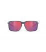 Sunglasses Rudy Overlap Multilaser Red Ice Blue Metal Matte