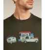 Тениска Icebreaker Merino 150 Tech Lite SS Tee Transportage M's