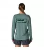 Patagonia Long Sleeved Capilene Cool Daily Shirt - Boardshort Logo W's