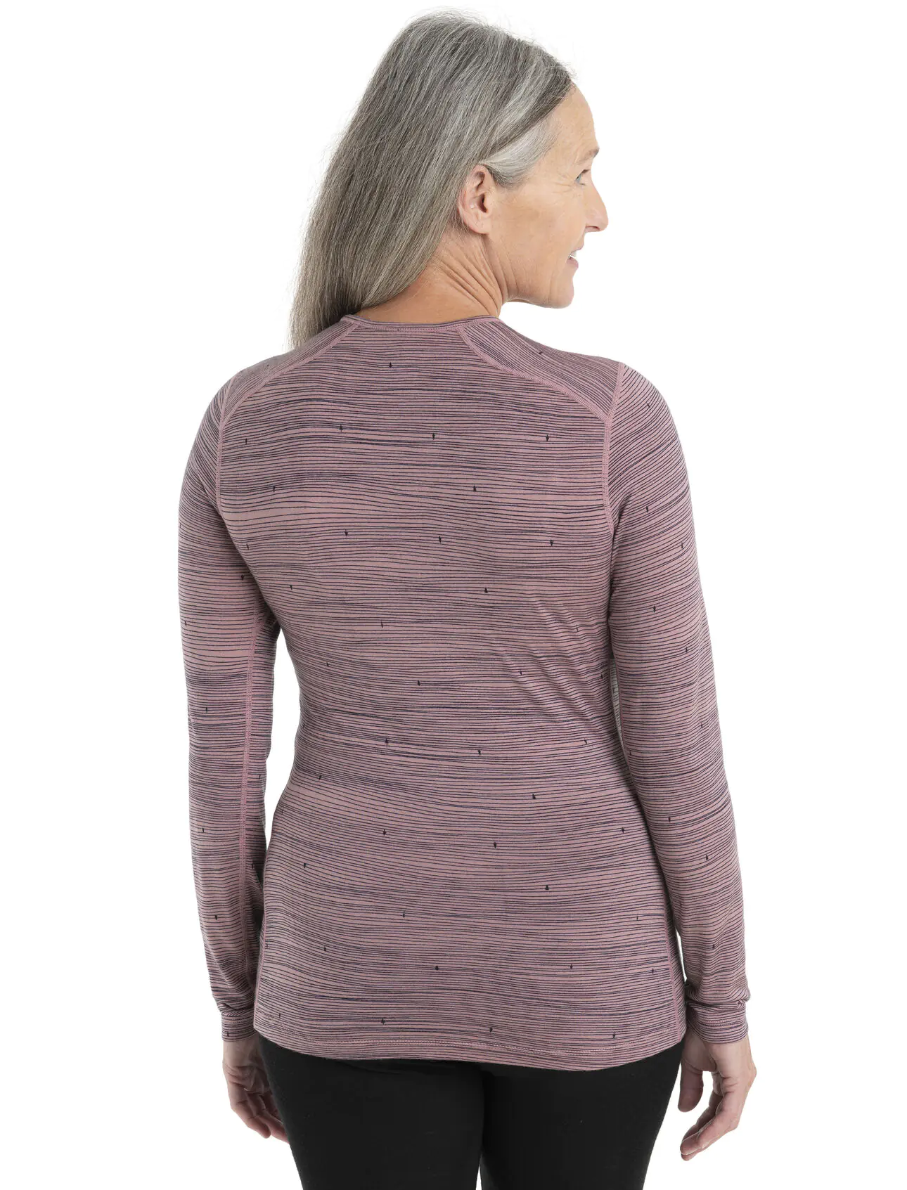 Icebreaker Women's Merino 200 Oasis LS Crewe Thermal Top