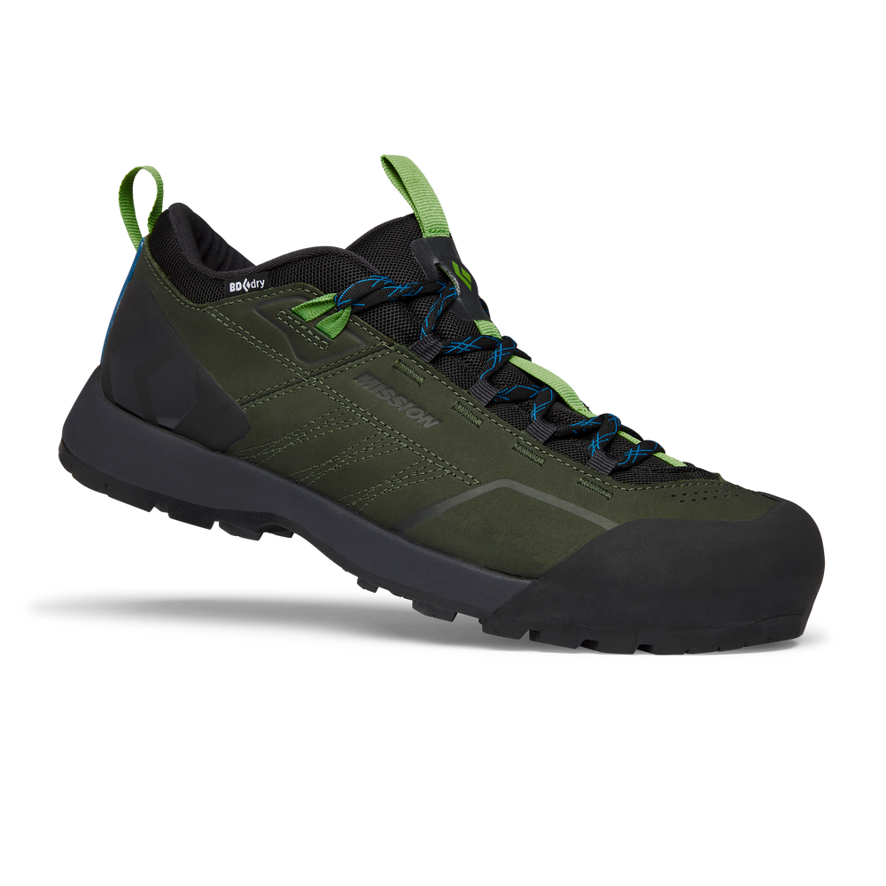 Approach Shoes Black Diamond Mission Leather Low WP M's Basecamp Shop