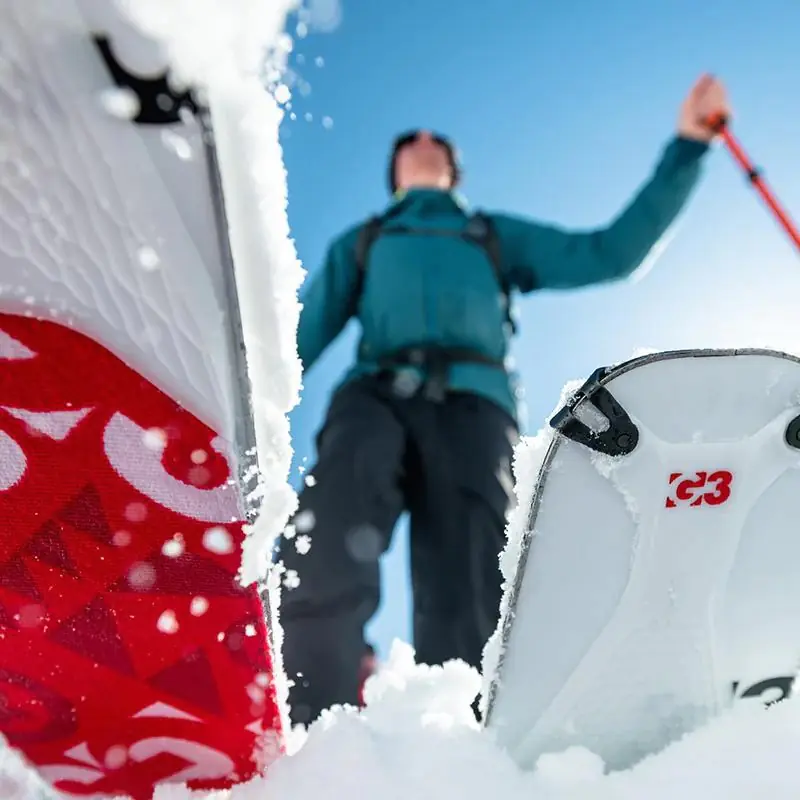 G3 GENUINE GUIDE GEAR Alpinist+ ユニバーサル クライミングスキン バックカントリー ツーリング スキースキン あらゆる雪条件に対応するユニバーサルグリップ