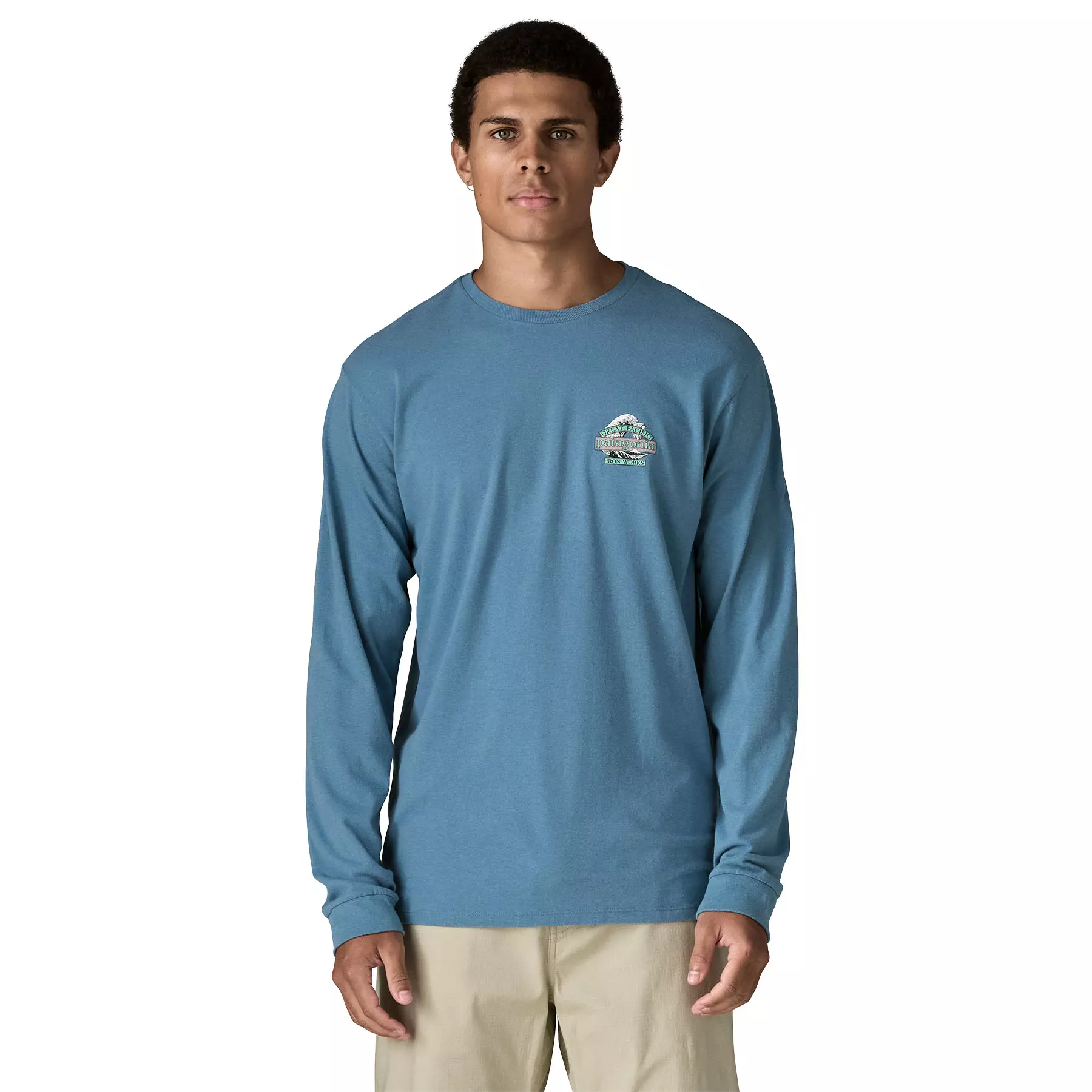 Patagonia Long Sleeved Great Waves Responsibili-Tee M's - Basecamp